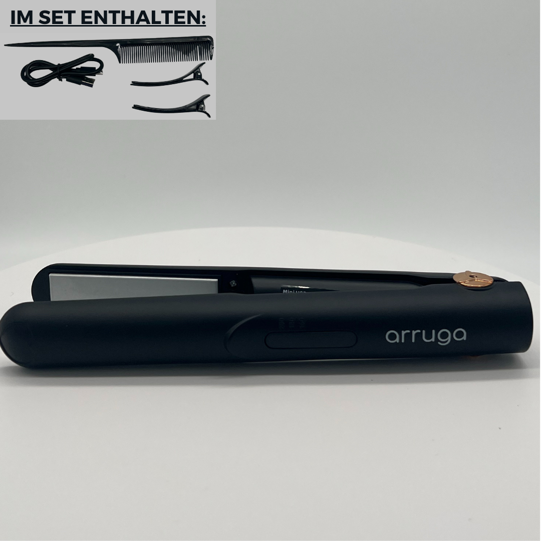 Arruga Mini USB Glätteisen: Das Must-Have für unterwegs!